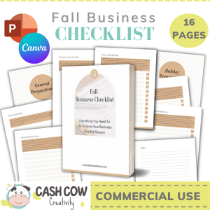 Fall Business Checklist